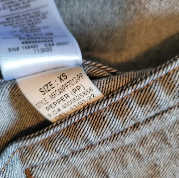 Favorite Daughter The Jane Trench In Pepper Jean Jacket Size XS - Picture 7 of 11
